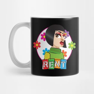 Hedwig's Midnight Radio Presents: RENT - Podcast Logo Without Text (by Raziel) Mug